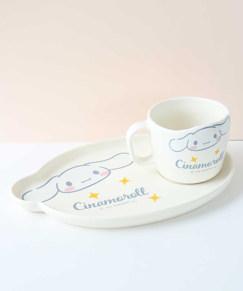 sanrio（サンリオ） 食器 陶器製 モーニングセット（CUP ＆ PLATE SET