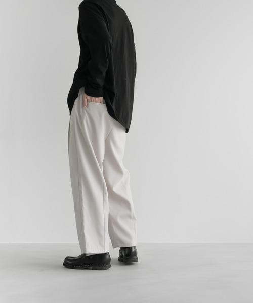 「remer」 パンツ LARGE オフホワイト メンズ_画像8