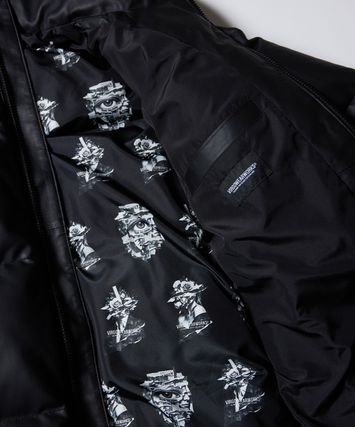 ダウンジャケット ダウン PRIME LEATHER DOWN JACKET メンズ レディースの画像