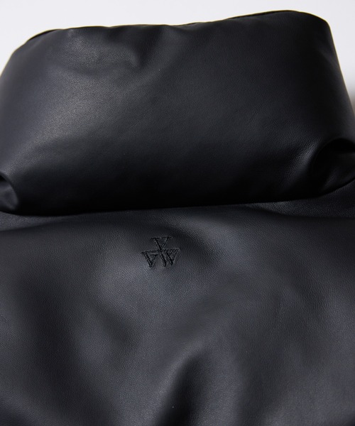 ダウンジャケット ダウン PRIME LEATHER DOWN JACKET メンズ レディースの画像
