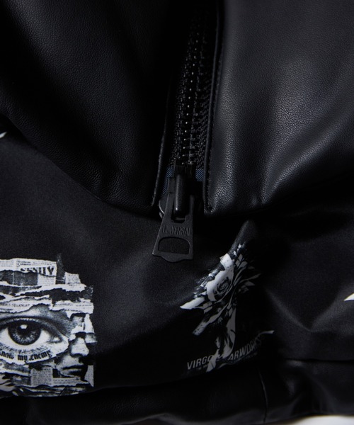 ダウンジャケット ダウン PRIME LEATHER DOWN JACKET メンズ レディースの画像