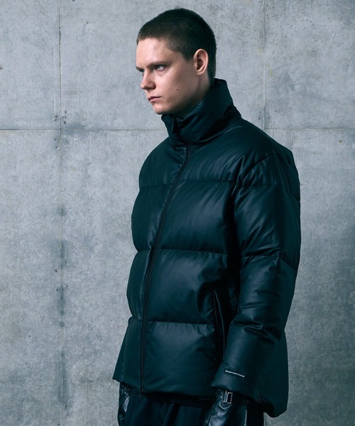 ダウンジャケット ダウン PRIME LEATHER DOWN JACKET メンズ レディースの画像