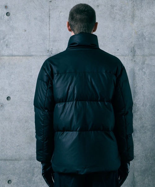 ダウンジャケット ダウン PRIME LEATHER DOWN JACKET メンズ レディースの画像