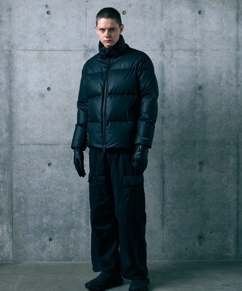 ダウンジャケット ダウン PRIME LEATHER DOWN JACKET メンズ レディースの画像