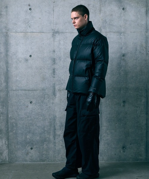 ダウンジャケット ダウン PRIME LEATHER DOWN JACKET メンズ レディースの画像