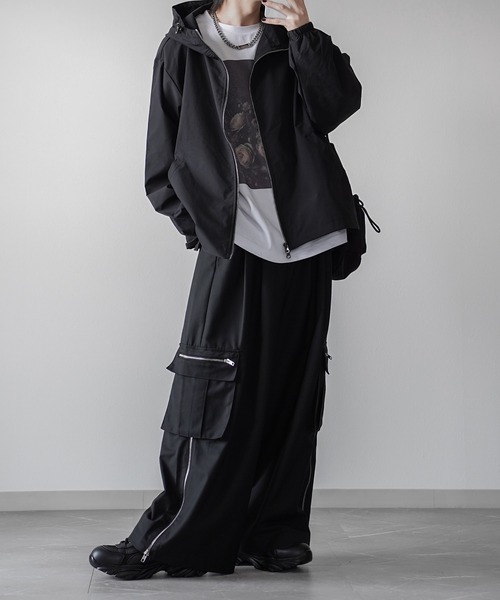 「ELLUV」 半袖Tシャツ L ブラック系その他2 メンズ_画像3