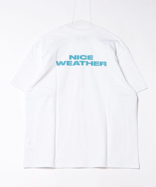 「NICE WEATHER」 半袖Tシャツ M ブラック メンズ_画像2
