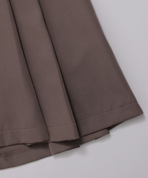 Mirenue パンツ タックフレアショートパンツ レディース : ZOZOTOWN