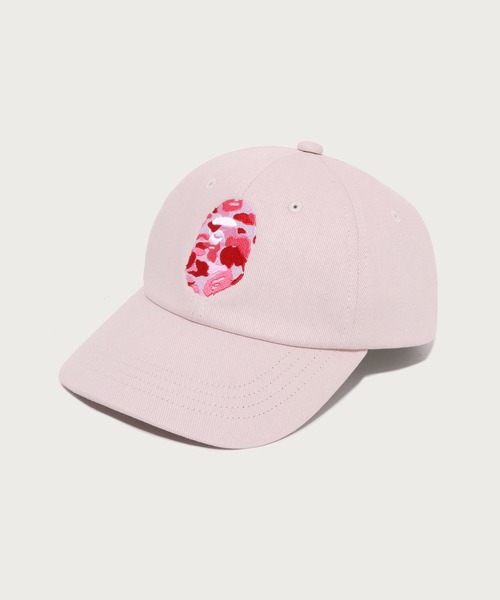 ape エイプ キャップ ピンク A BATHING APE（アベイシングエイプ） キャップ 帽子 レディース ABC