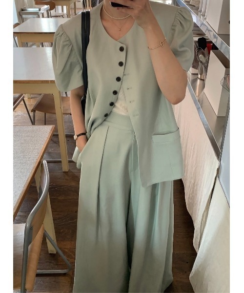「FAVORITO」 セットアップ F ベージュ レディース_画像5