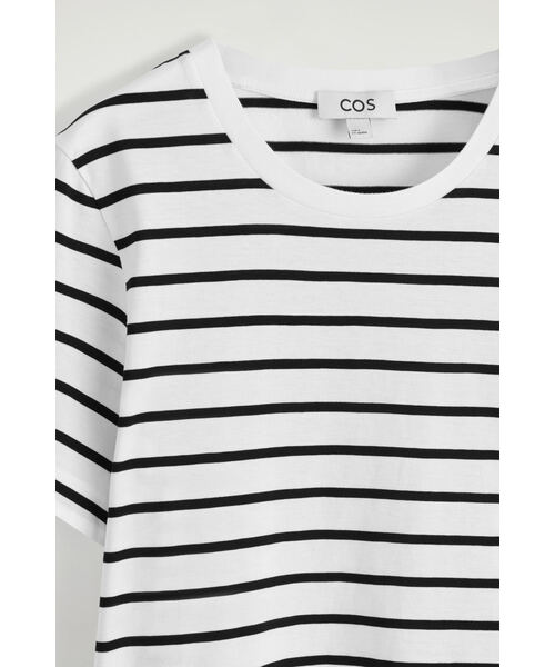 「COS」 半袖Tシャツ S ダークブラウン レディース_画像5