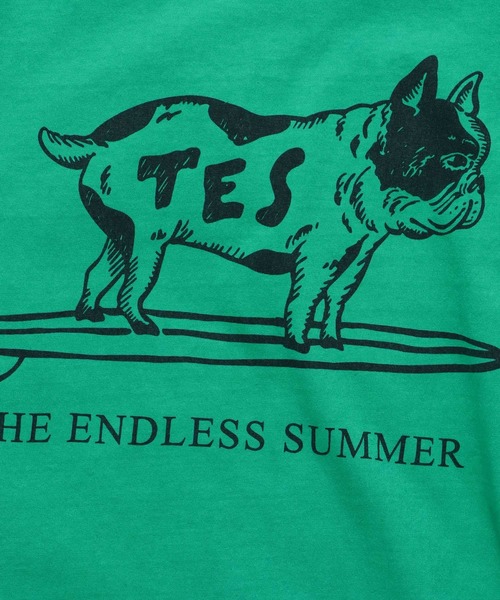 「The Endless Summer」 半袖Tシャツ X-LARGE オレンジ メンズ_画像3