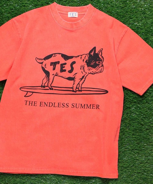 「The Endless Summer」 半袖Tシャツ X-LARGE オレンジ メンズ_画像9