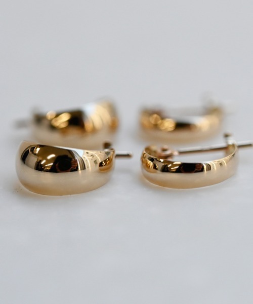 「sowi」 ピアス(両耳用) フリ- ゴールド レディース_画像5