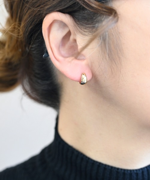 「sowi」 ピアス(両耳用) フリ- ゴールド レディース_画像7