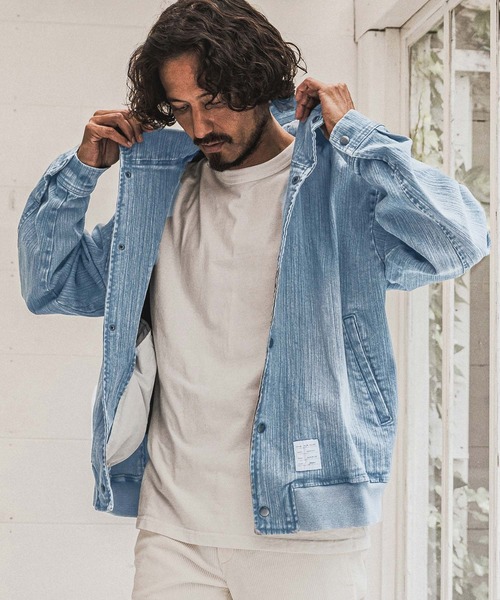 wjk reluxe パーカー mpa4184- Denim Hoodie デニムパーカー(WR26W-18