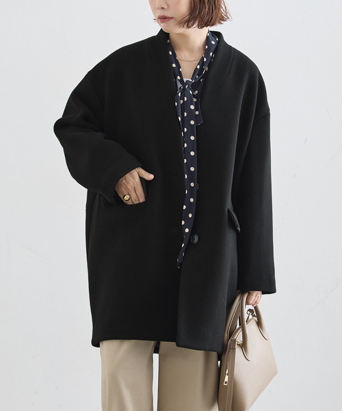 ☆ほぼ未使用☆ジャーナルスタンダードレサージュ　GIOLICAコクーンコート journal standard L'essage（ジャーナルスタンダード レサージュ