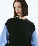 tシャツ Docking over cut t...の詳細画像1