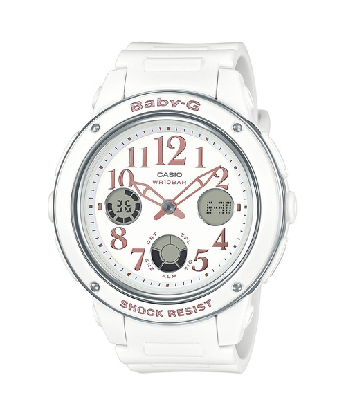 BABY-G 腕時計 華やかなアラビック数字 / BGA-150EF-7BJF レディース
