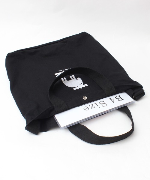 moz（モズ） トートバッグ B4 A4サイズ収納可 帆布 キャンバス 2WAY