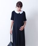 授乳ブラ マタニティ ノースリーブ タック ワ...の詳細画像1