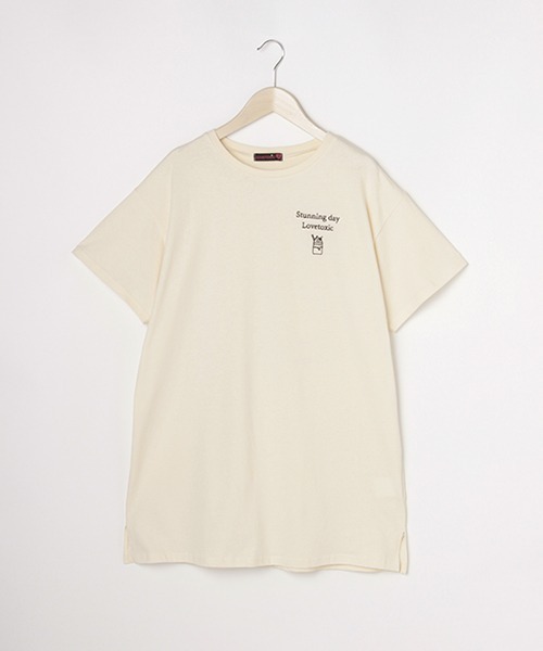 ワンピース バックフォトプリントtシャツワンピース1 消費税無し 045円