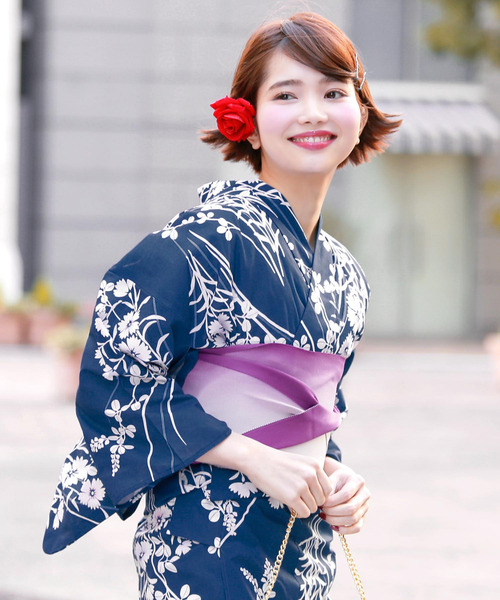 SOUBIEN（創美苑） 浴衣 浴衣 レディース レトロ モダン 浴衣セット