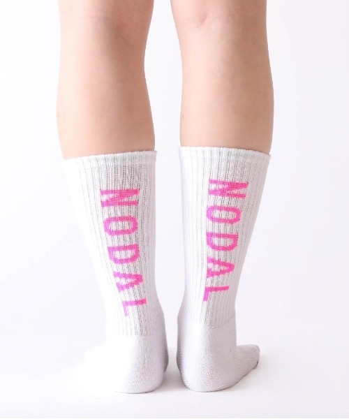 NODAL（ノーダル） 靴下 LOGO SOCKSロゴソックス(ユニセックス) メンズ