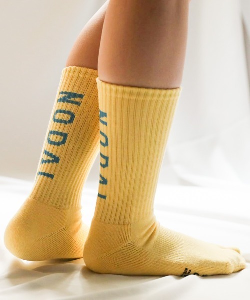 NODAL（ノーダル） 靴下 LOGO SOCKSロゴソックス(ユニセックス) メンズ