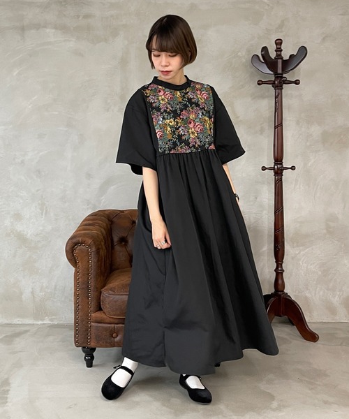 ワンピース 新色追加 ゴブランレトロワンピース Zozotown Yahoo 店 通販 Yahoo ショッピング