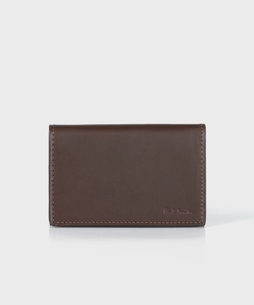 Paul Smith（ポール・スミス） 名刺入れ ベジタンストライプトリム