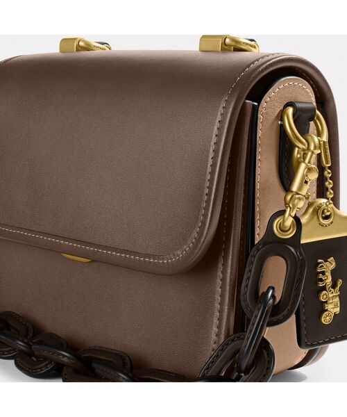 現行 完売品 美品✨ コーチ ローグ トップハンドル カラーブロック 2way COACH ショルダーバッグ バッグ ローグ トップ ハンドル カラー