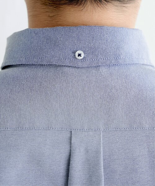 パターン オックス ボタンダウンシャツ -クイックドライ・イージーケア- <A DAY IN THE LIFE> オックスフォード ボタンダウン ショートスリーブシャツ-吸水速乾