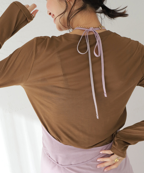tシャツ 「BASERANGE/ベースレンジ」CORE LONG SLEEVE TEE レディース BASERANGE tシャツ Tシャツ 「BASERANGE/ベースレンジ」CORE