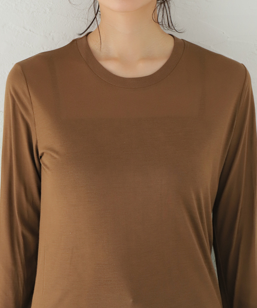 tシャツ 「BASERANGE/ベースレンジ」CORE LONG SLEEVE TEE レディース BASERANGE tシャツ Tシャツ 「BASERANGE/ベースレンジ」CORE