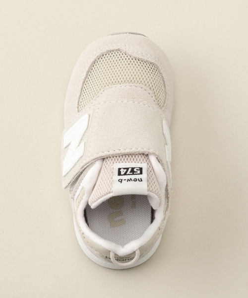 Us-Zone テディベイビー　ホワイト New Balance ベビー 「NEW BALANCE/ニューバランス」 574 baby