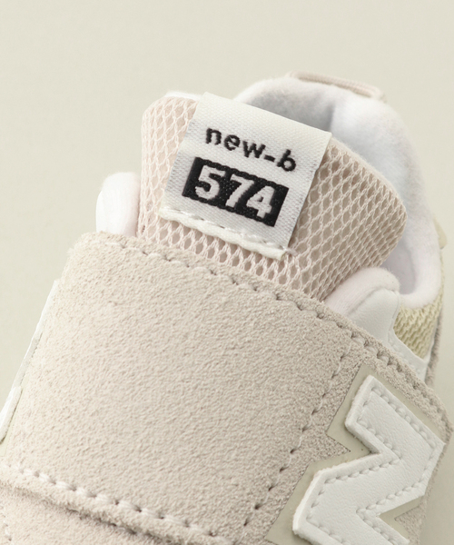 Us-Zone テディベイビー　ホワイト New Balance ベビー 「NEW BALANCE/ニューバランス」 574 baby