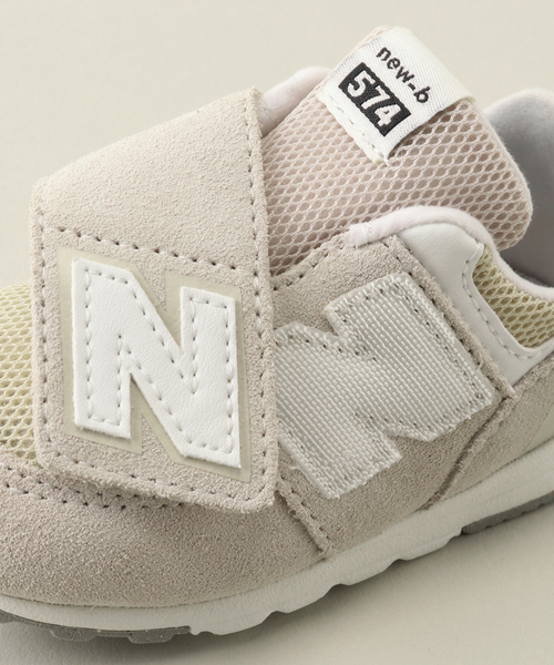 Us-Zone テディベイビー　ホワイト New Balance ベビー 「NEW BALANCE/ニューバランス」 574 baby