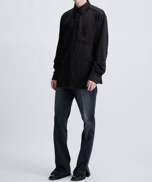 TOGA VIRILIS シャツ Satin shirt メンズ : ZOZOTOWN Yahoo!店