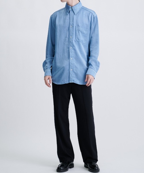 TOGA VIRILIS シャツ Satin shirt メンズ : ZOZOTOWN Yahoo!店
