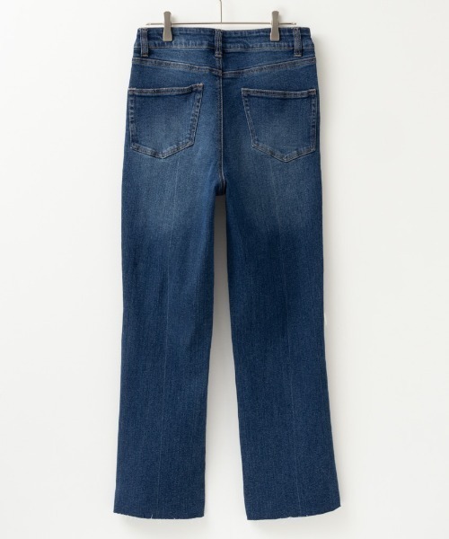 NAVY ジーンズ デニム デニムパンツ GOOD STYLE JEANS 裾フリンジ