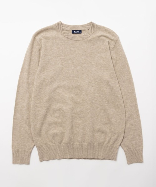 NAVY（ファッション） セーター ニット NAVY ウール混 素肌ニット 