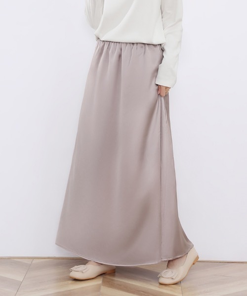 スカート サテンフレアスカート : ZOZOTOWN Yahoo!店 - 通販 - Yahoo