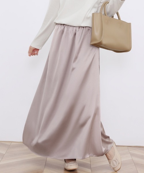 スカート サテンフレアスカート : ZOZOTOWN Yahoo!店 - 通販 - Yahoo