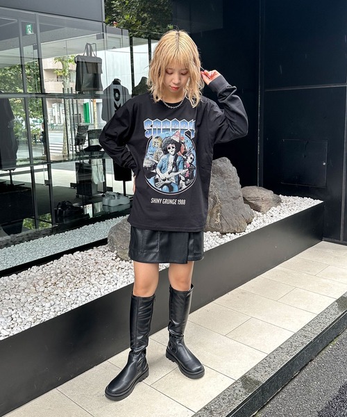 CIAOPANIC tシャツ 「ZOZO限定」SNAPPYロックTシャツ レディース