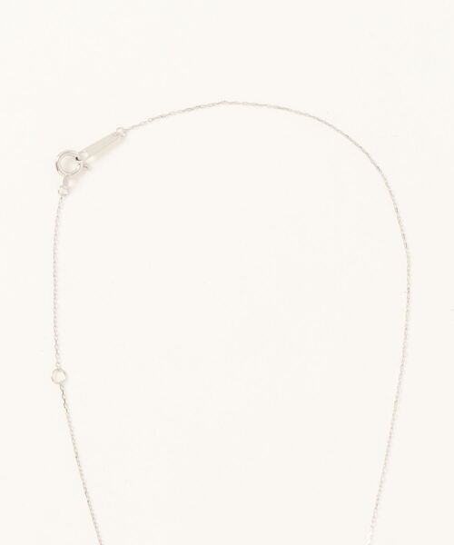 con affetto ネックレス K10ダイヤキーモチーフネックレス レディース