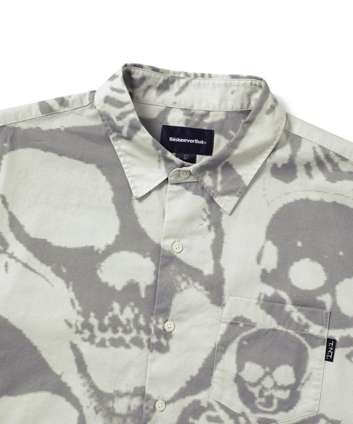 thisisneverthat シャツ Skeletons Shirt メンズ レディース