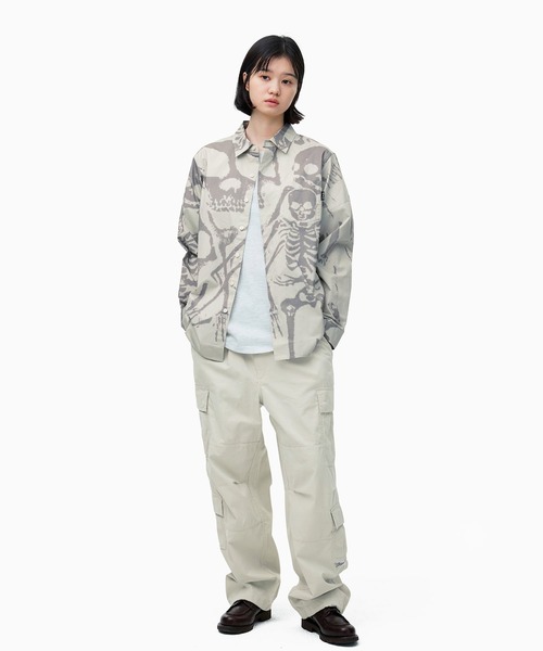 thisisneverthat シャツ Skeletons Shirt メンズ レディース