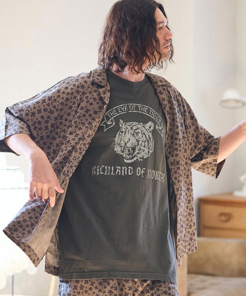 セール　カデュネ　Maison no.8 ビジュー＆パールつきビンテージTシャツ GAUDi】パール×ビジューロゴロングTシャツ☆IT421BD64035