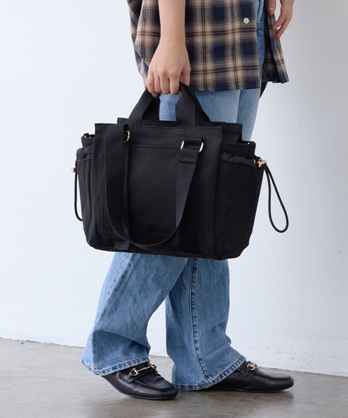 ホリデー 2WAY ショルダーバッグ トープ テープハンドル 2way トート バッグ ショルダーバッグ付き